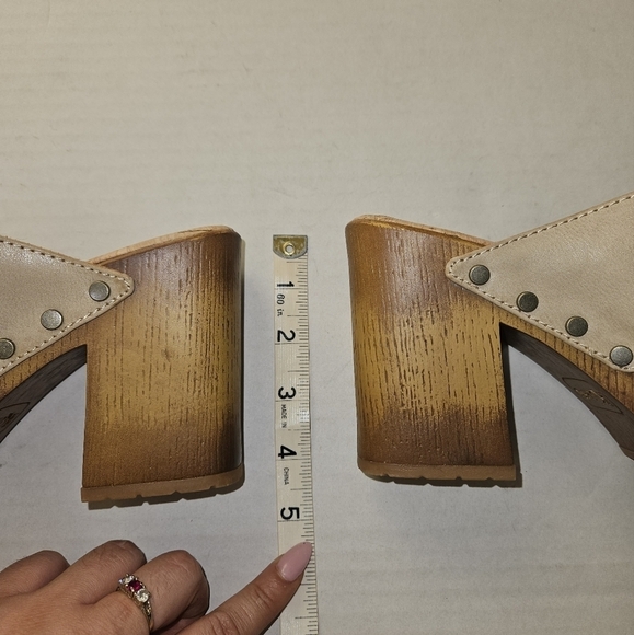 NEW Kork-Ease | Natural Leather Clog Sandals 8 - Picture 5 of 8